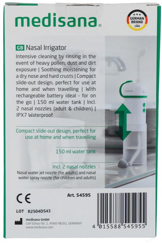 medisana NI 200 Elektrische neusdouche - USB-c