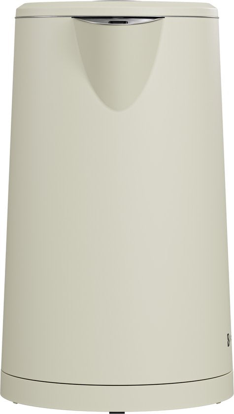 KitchenBrothers Waterkoker - 1.7L - Met Temperatuurregeling - Elektrisch - Warmhoudfunctie - Display - Dubbelwandig - Cool-touch - 2200W - Beige
