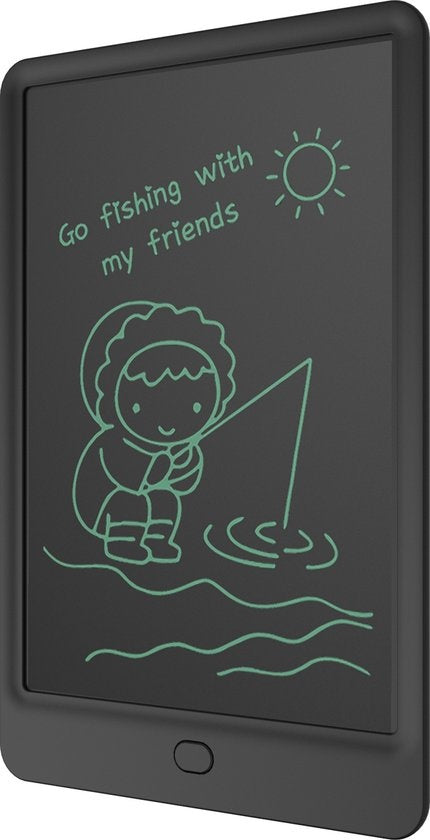 Denver Tekentablet LWT10510 - Kindertablet alternatief voor tekenen op papier - Magisch tekenbord 10.5 inch- Zwart