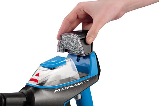 BISSELL PowerFresh Slim Steam Stoomreiniger 1500W - 3 in 1 Stoom Dweil - Multifunctionele Handstomer voor o.a. Badkamer, Keuken - Mop voor Harde & Houten Vloeren - Lichtgewicht 1.9kg - Incl. 4 Opzetstukken - 2234N