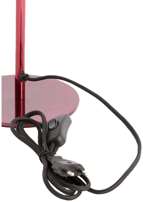 Light & Living Tafellamp Cedillo - Rood - 18x28 cm