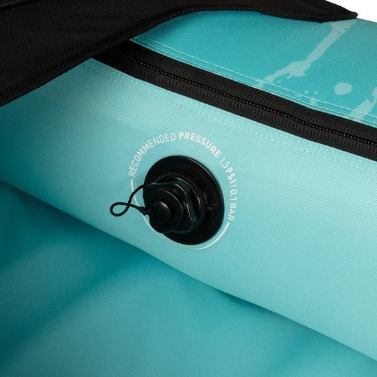 VirtuFit Kayak 335 - Turquoise - Met Kajak Zitjes en Draagtas - Geschikt voor Twee of Drie Personen - Duurzaam & Stevig - Opblaasbare Kajak - Kajak - Opblaasbare Boot