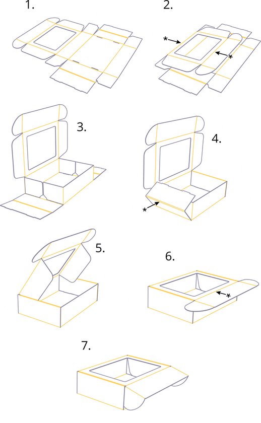 Raadhuis postpakketdoos 6 - 485x260x185mm - bedrukt - 1 stuks - RD-351123