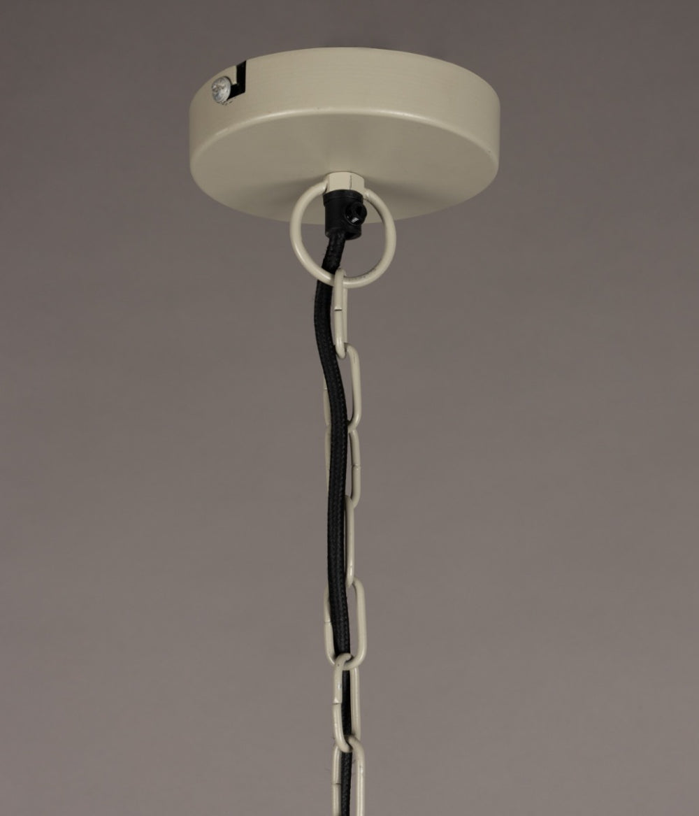 Dutchbone Meezan Hanglamp M – Ø 30 cm – Vintage Stijl – Grijs