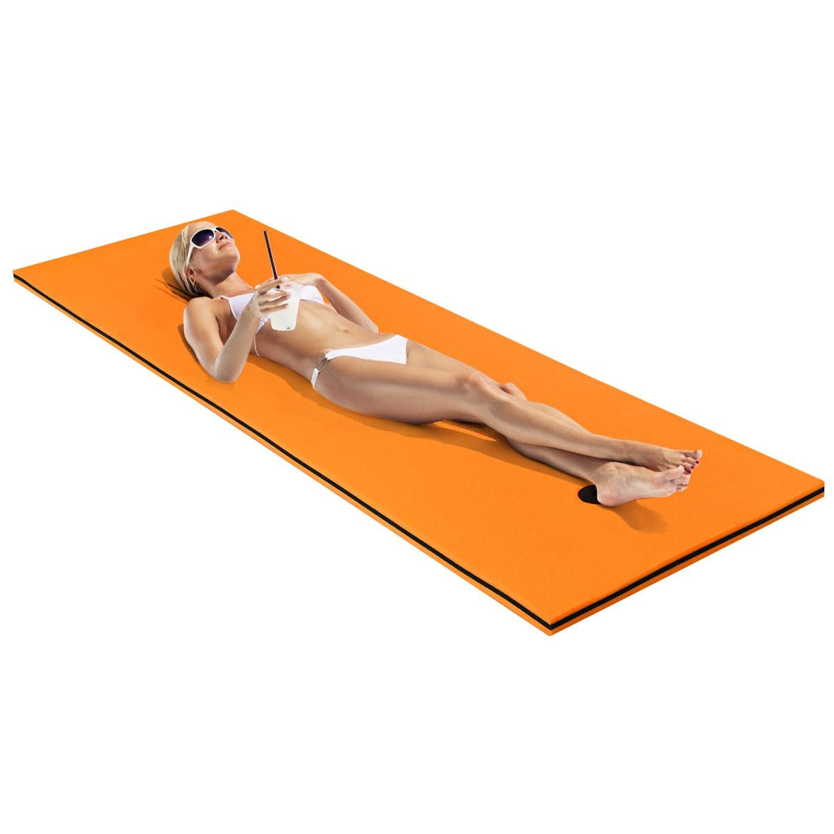 Coast Watermat Drijfmat - Max. 60 kg - 210 x 66 kg - Oranje