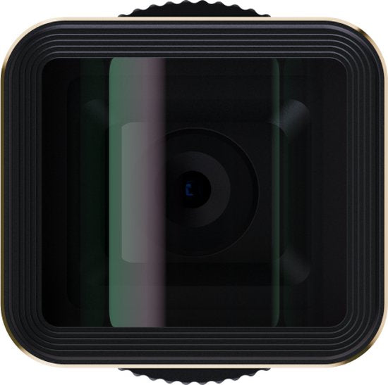 Shiftcam LensUltra 1.55x Anamorphic – Cinematografische Ultrabrede Video – Kenmerkende Anamorfe Flare – Fluorietoptiek voor Beeldhelderheid en Kleurnauwkeurigheid - Zwart