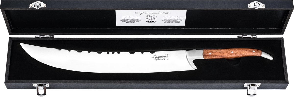 Laguiole Style de Vie Champagnesabel - in giftbox - Rozenhout
