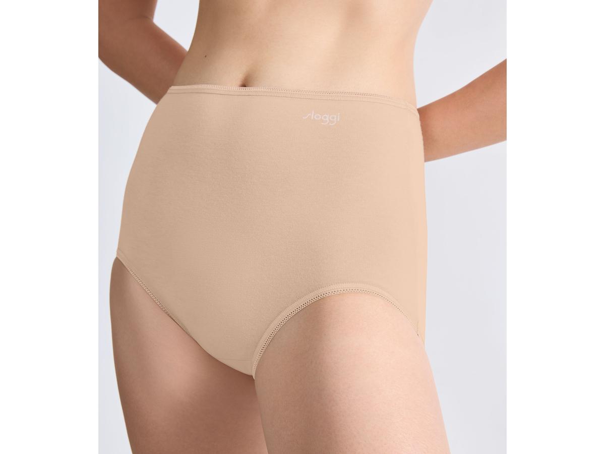 Sloggi Pure Comfort H Maxi Slip - 3-pack - maat S - Skin