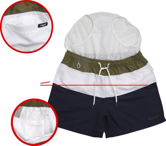 Pierre Cardin Zwembroeken Blocked Swim Short - Maat S - Multi - Heren