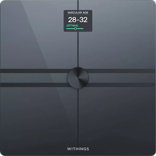 Withings Body Comp - Zwart-Slimme Weegschaal - Volledige lichaamsanalyse