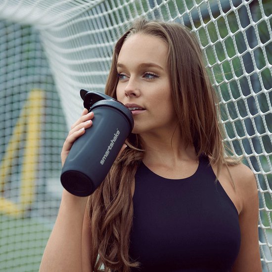 Optimum Nutrition ON SmartShake Reforce Steel Shaker - Shakebeker 900ml - Roestvrijstaal - PA/DEHP Vrij - Zwart