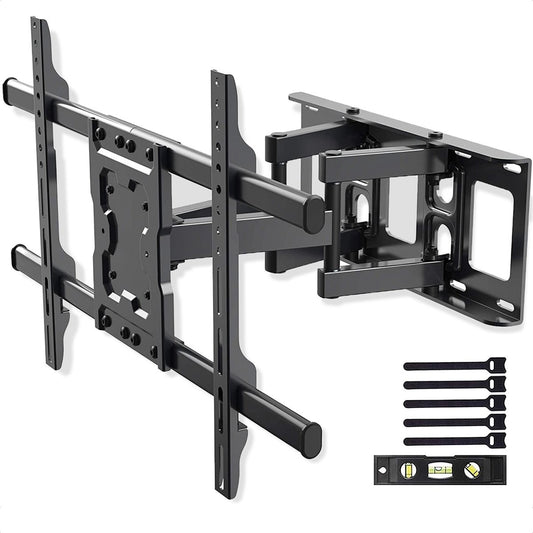 Auronic TV Beugel - Draaibaar en Kantelbaar - 37 tot 70 inch - Tot 60 KG - Zwart