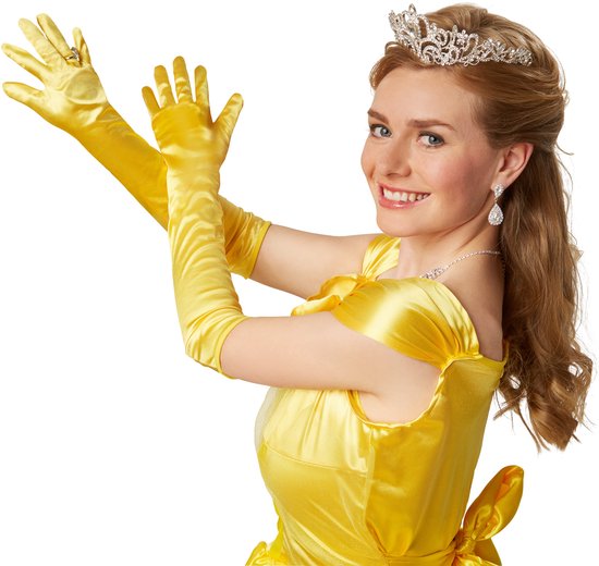 Dressforfun Sexy prinses Belle XL - verkleedkleding kostuum halloween verkleden feestkleding carnavalskleding carnaval feestkledij partykleding - 301871