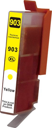 Gereviseerde HP 902XL T6M10AN gele inktcartridge met hoog rendement