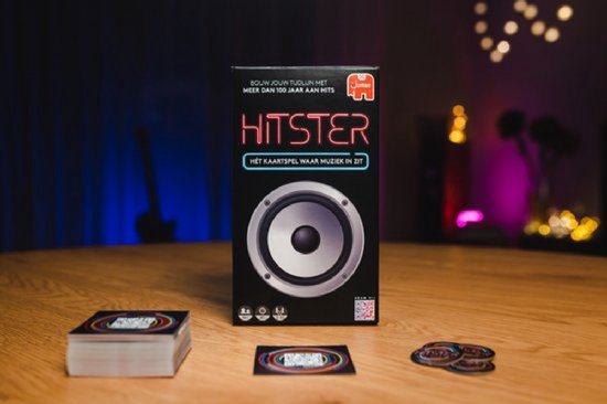 Jumbo Hitster Original – Nederlandstalig Partyspel – Muziekspel – Actiespel