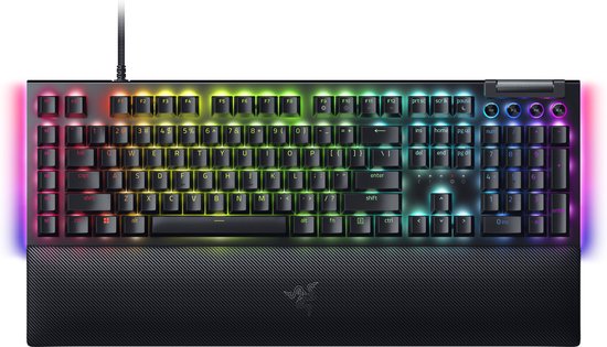 Razer BlackWidow V4 - Mechanisch Gaming Toetsenbord - Yellow Switch - RGB - 6 Macrotoetsen - Qwerty