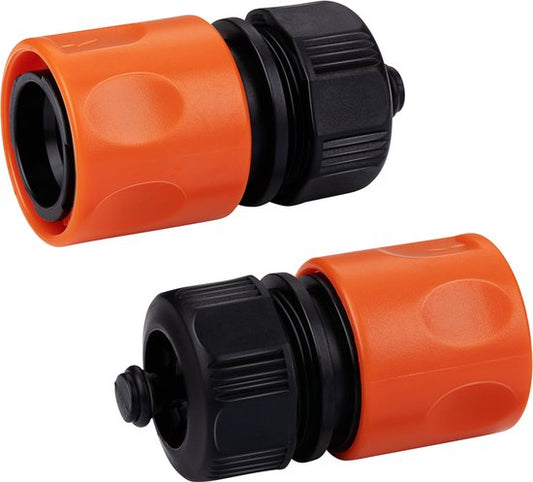 BLACK+DECKER Kraanaansluiting 1/2'' - ⌀ 13 MM - Koppelstuk - Kunststof - Zwart