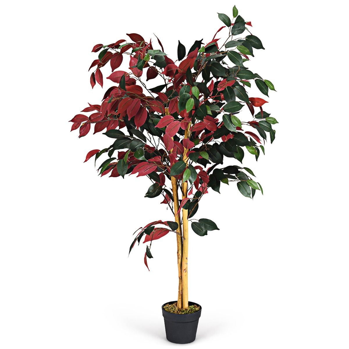 Coast 120 cm grote groene ficus boom in de pot met kunstmatige boom realistische groene planten