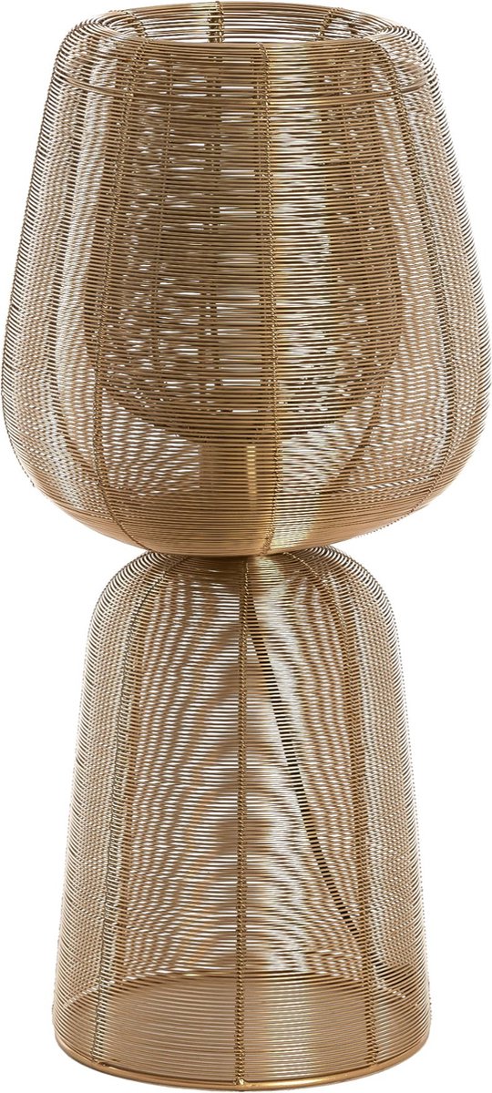 Light & Living Tafellamp Aboso - Goud - Ø24cm - Modern