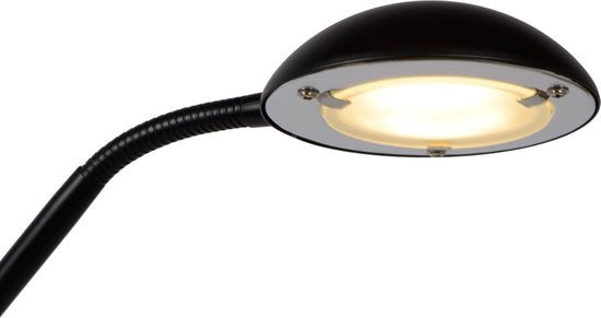 Lucide ZENITH - Leeslamp - LED Dimbaar - 3000K - Zwart