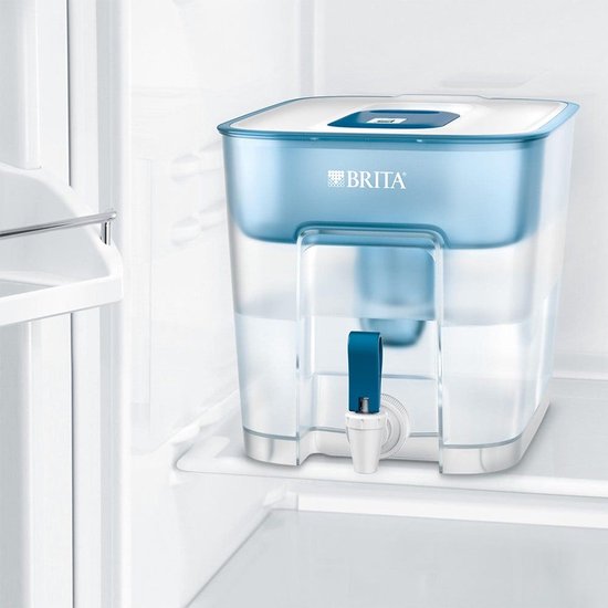 BRITA Flow Waterdispenser - 8.2L – Grote inhoud speciaal voor gezinnen - Incl. 1 MAXTRA PRO Pure Performance – Duurzaam Verpakt