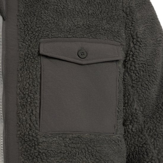 Mario Russo Teddy Jas Stockholm - Herenjas - Winterjas heren - Vest heren - Antraciet - M