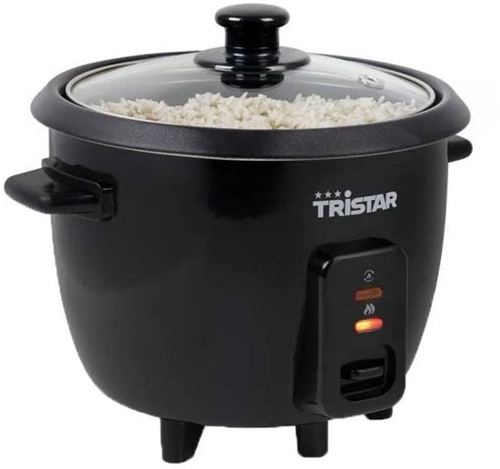 Tristar Rijstkoker 0.6L - RK-6141 - 3 personen - Compact, zuinig, eenvoudig te reinigen - Warmhoudfunctie