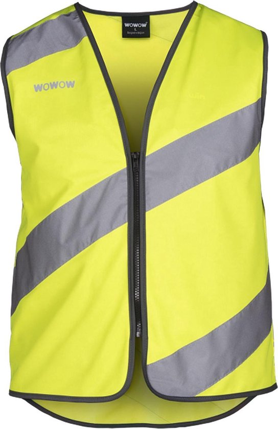 WOWOW Roadie Veiligheidsvestje - Fluojas Fietsen hardlopen - EN1150 certificaat