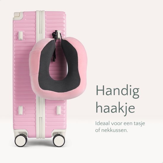 SC City Walker - Medium Reiskoffer 77L - Lichtgewicht & Sterk - 360° Spinner Wielen - Origineel TSA-slot - Inclusief Beschermhoes & Wetpouch - 66 x 45 x 26 cm - Roze