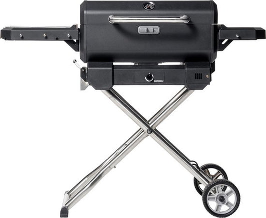 Masterbuilt Draagbare Houtskoolbarbecue inclusief Kar