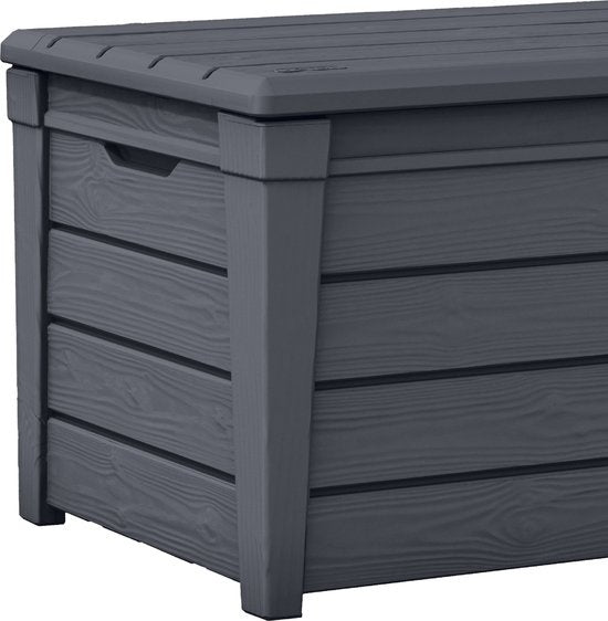 Keter Brightwood Opbergbox - 455L - 145x69,7x60,3 cm - Grafiet
