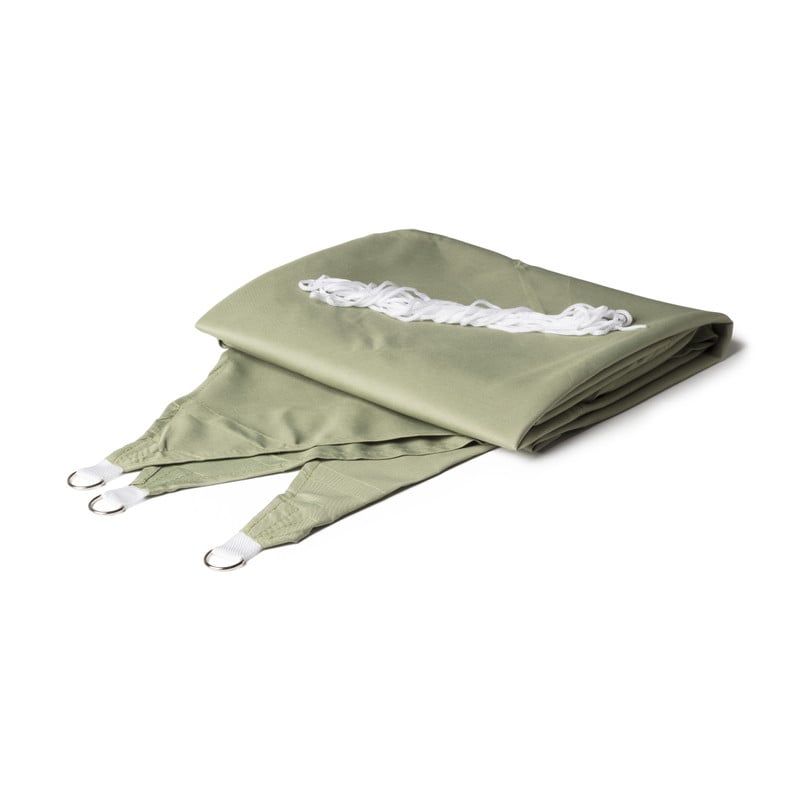 Schaduwdoek driehoek 360x360x360 - groen