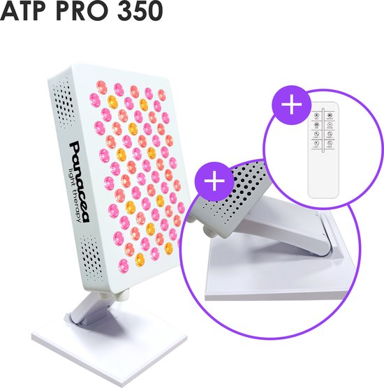 Panacea Roodlichttherapie Paneel - ATP Pro 350 - 31 x 19 x 4,5 cm - 350W