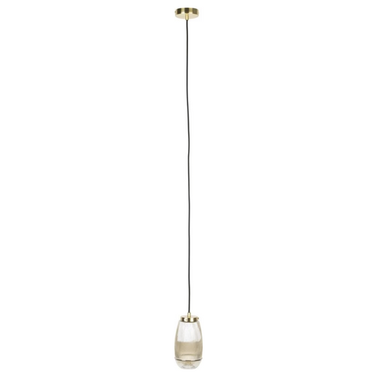 Feliz Lifestyle Robin Hanglamp - Goud glas - 12x12x143cm