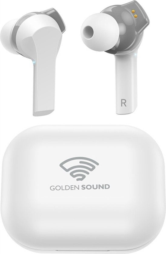 Draadloze Bluetooth Oordopjes – Sport Earbuds – Voor Smartphone & Laptop – Wit