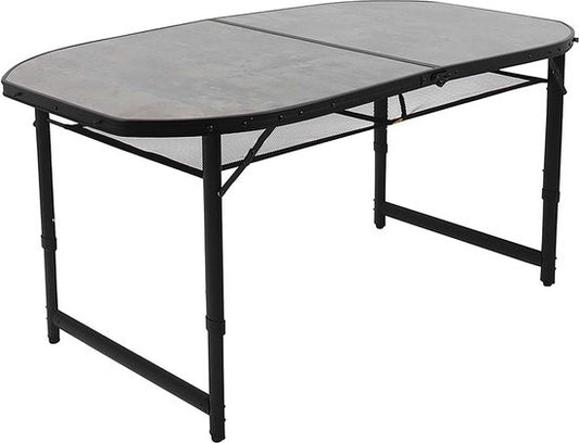 Bo-Camp - Industrieel - Tafel - Northgate - Ovaal - Koffermodel - 150x80 cm