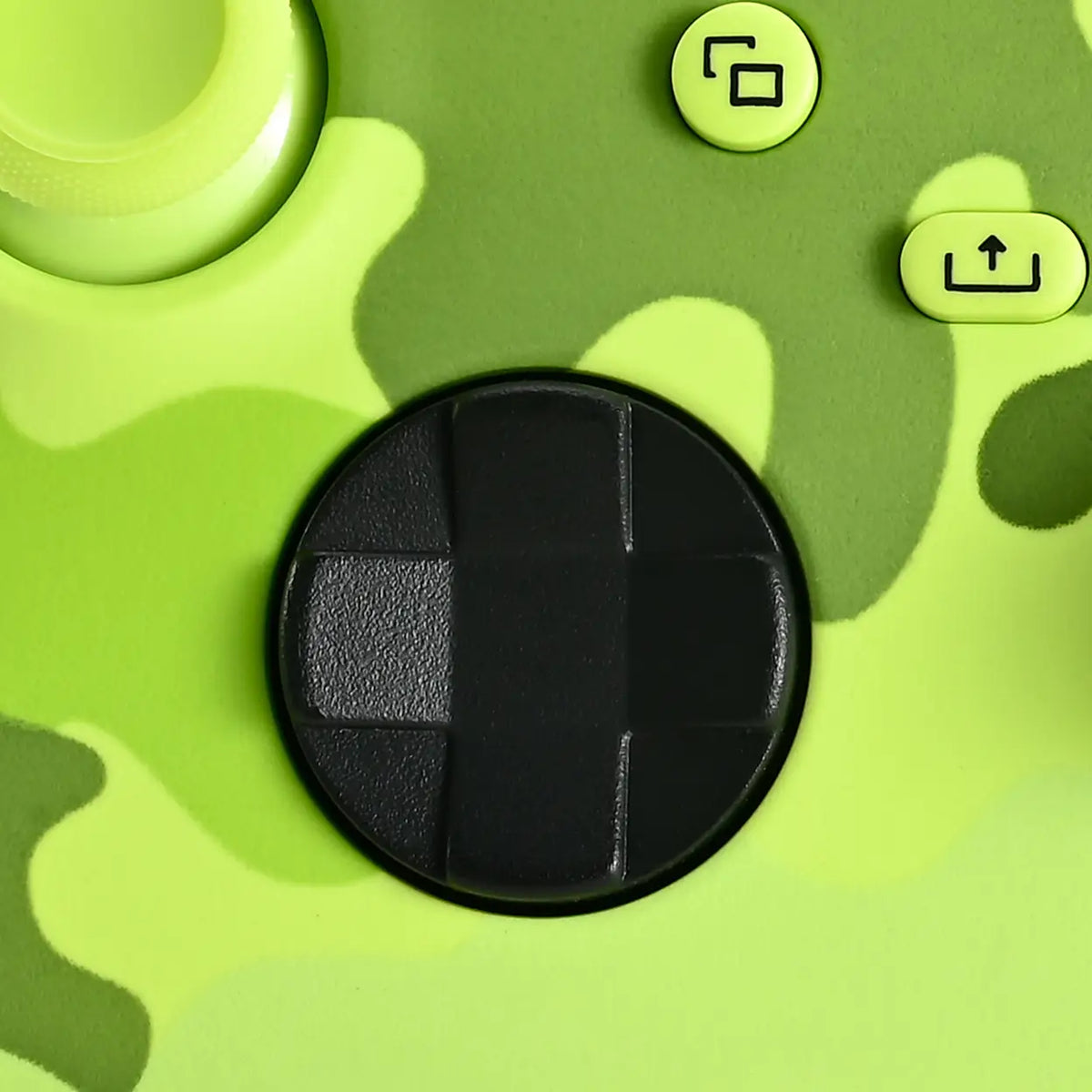 Rexsun WR007 Draadloze Gamecontroller - Camouflagegroen - 2.4G, Xbox One/PC, Trilfunctie