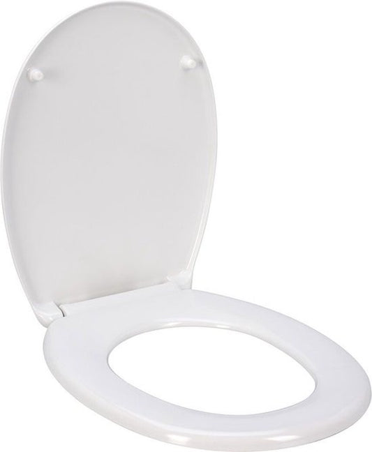 WC Bril- ABS Duroplast- 18 inch- Soft Close- Wit