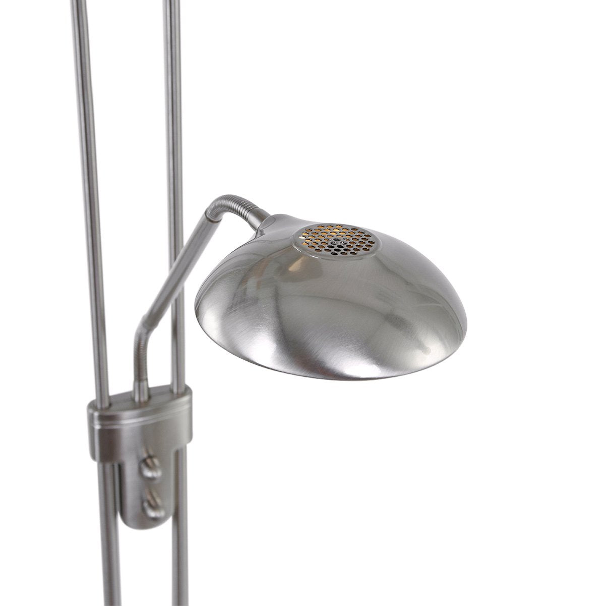 Steinhauer olet - Vloerlamp - 1 lichts - H 1800 mm - Staal