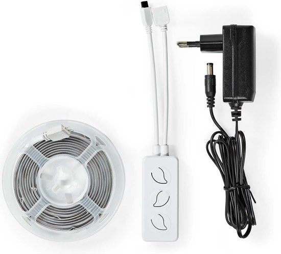 Nedis SmartLife LED Strip - Wi-Fi - Warm tot Koel Wit - COB - 2.00 m - IP20 - 2700 - 6500 K - 1000 lm - Android / IOS