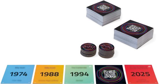Jumbo Hitster Original – Nederlandstalig Partyspel – Muziekspel – Actiespel