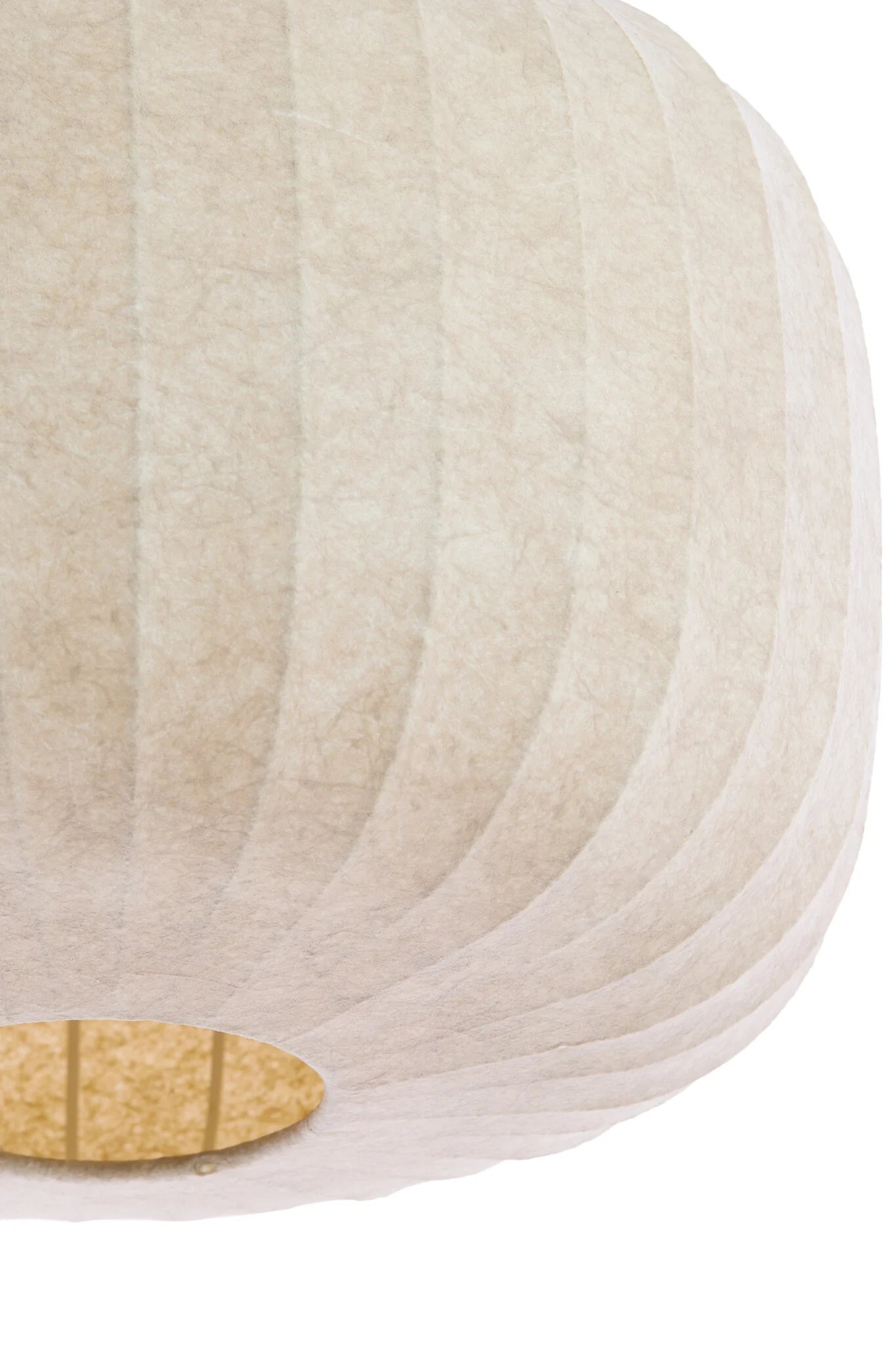 Light & Living Hanglamp Lexa – Ø 44 cm – Ronde Designlamp In Lichtbruin – Modern Sfeervol Licht Voor Eetkamer En Slaapkamer – Synthetisch Materiaal