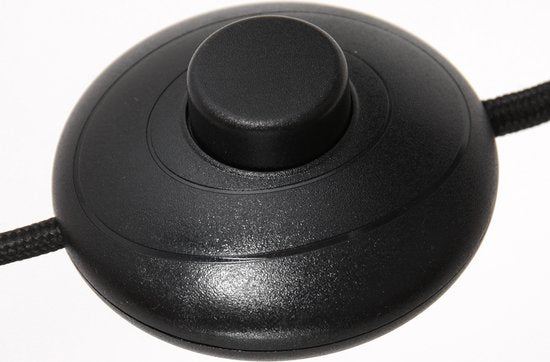 Steinhauer Vloerlamp Bollique Zwart