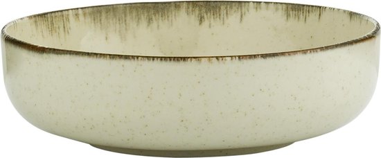Zino schaaltjes - 6 stuks - 14 cm - Wit/Groen