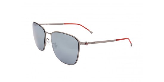 Hugo Boss 1405/F/SK Zonnebril - Matte Ruthenium - 59-19-145 - Heren