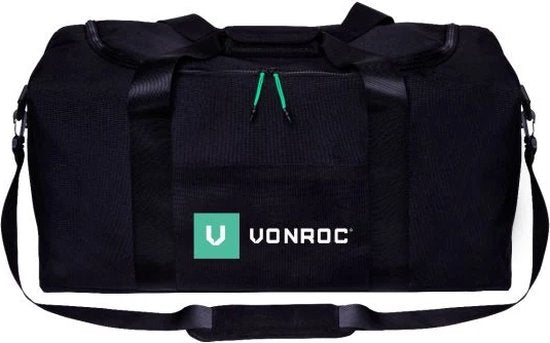 VONROC - Gereedschapstas – Polyester - Max.25 kg - Zwart - 60x30x26 cm