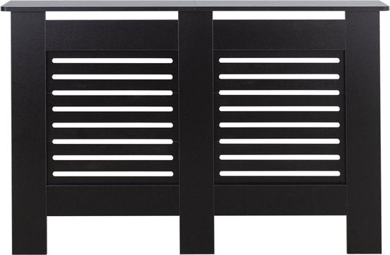 VVD Radiator Omkasting - MDF - 12x82x19cm - Zwart