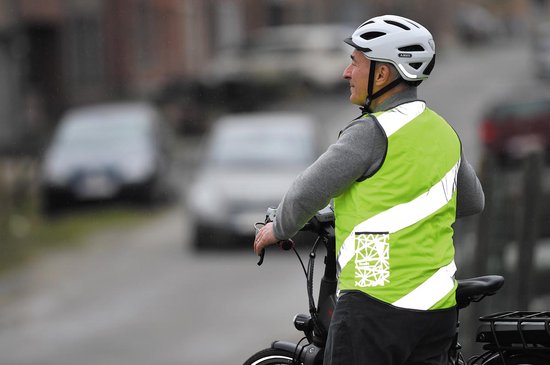 WOWOW Roadie Veiligheidsvestje - Fluojas Fietsen hardlopen - EN1150 certificaat