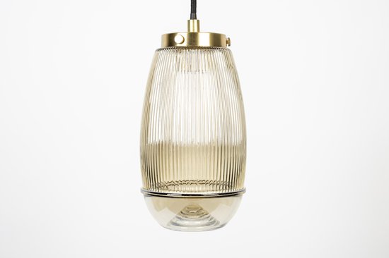 Feliz Lifestyle Robin Hanglamp - Goud glas - 12x12x143cm