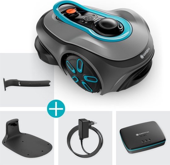 Gardena Smart Sileno Free 1000 robotgrasmaaier – tot 1000 m² – 63 x 43 x 26 cm